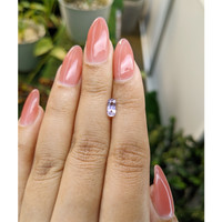0.72 Ct. Pinkish Purple Sapphire from Ceylon (Sri Lanka) Life Style