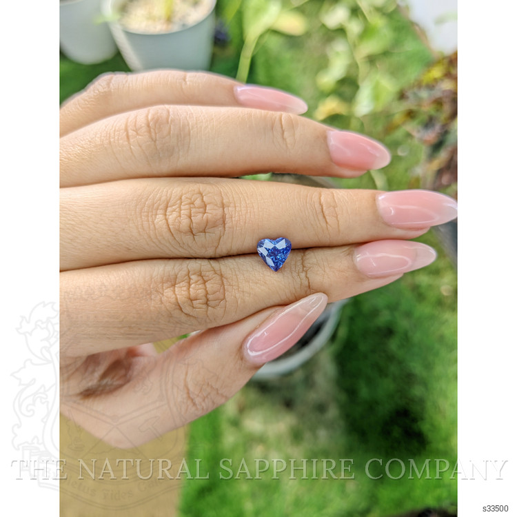 1.94 Ct. Blue Sapphire from Ceylon (Sri Lanka)