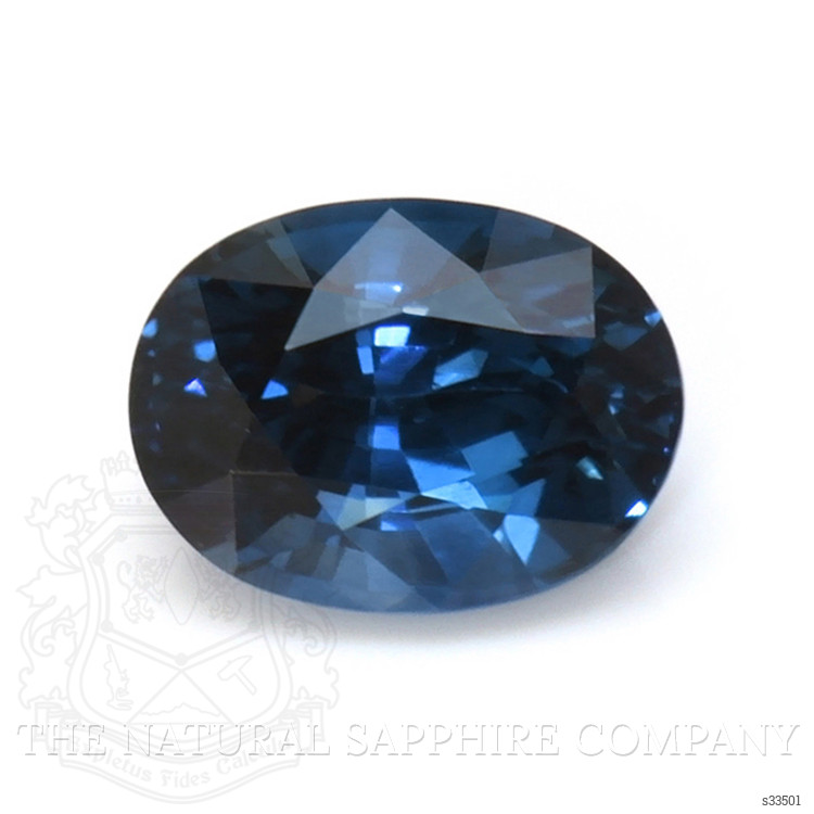 2.08 Ct. Blue Sapphire from Ceylon (Sri Lanka)