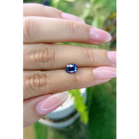 1.43 Ct. Blue Sapphire from Ceylon (Sri Lanka) Life Style