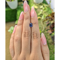1.43 Ct. Blue Sapphire from Ceylon (Sri Lanka) Life Style