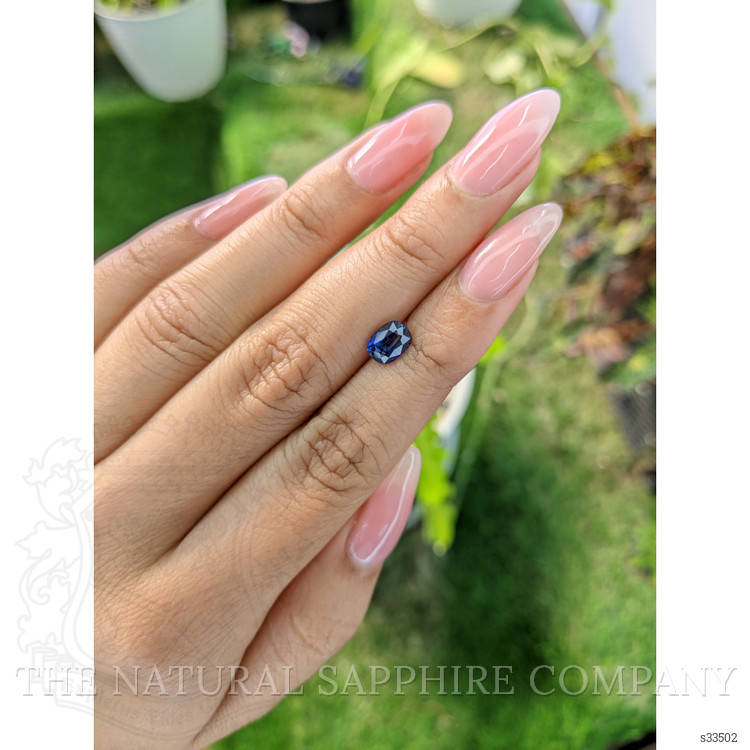1.43 Ct. Blue Sapphire from Ceylon (Sri Lanka)