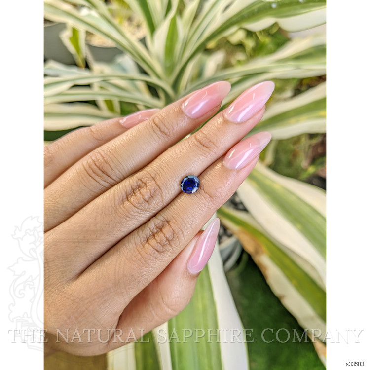 1.14 Ct. Blue Sapphire from Ceylon (Sri Lanka)