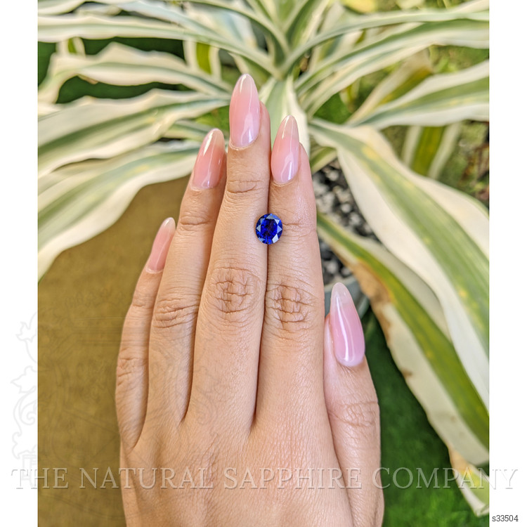 1.94 Ct. Blue Sapphire from Ceylon (Sri Lanka)