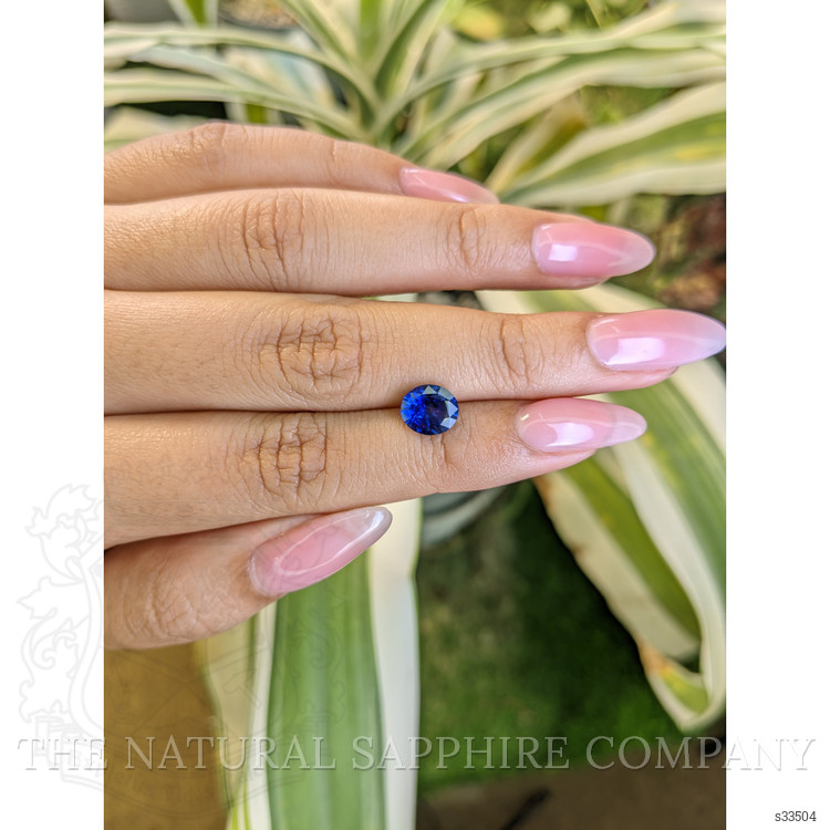 1.94 Ct. Blue Sapphire from Ceylon (Sri Lanka)