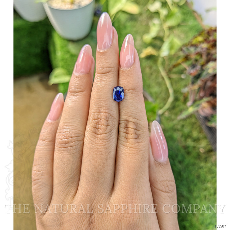 1.55 Ct. Blue Sapphire from Ceylon (Sri Lanka)