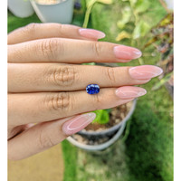 1.55 Ct. Blue Sapphire from Ceylon (Sri Lanka) Life Style
