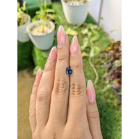 1.28 Ct. Blue Sapphire from Ceylon (Sri Lanka) Life Style