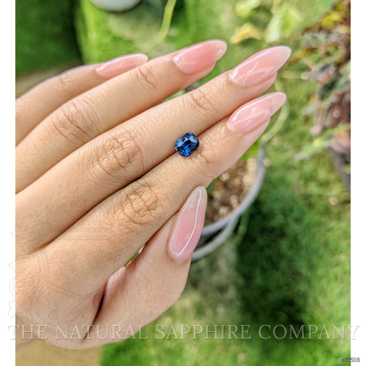 1.28 Ct. Blue Sapphire from Ceylon (Sri Lanka)