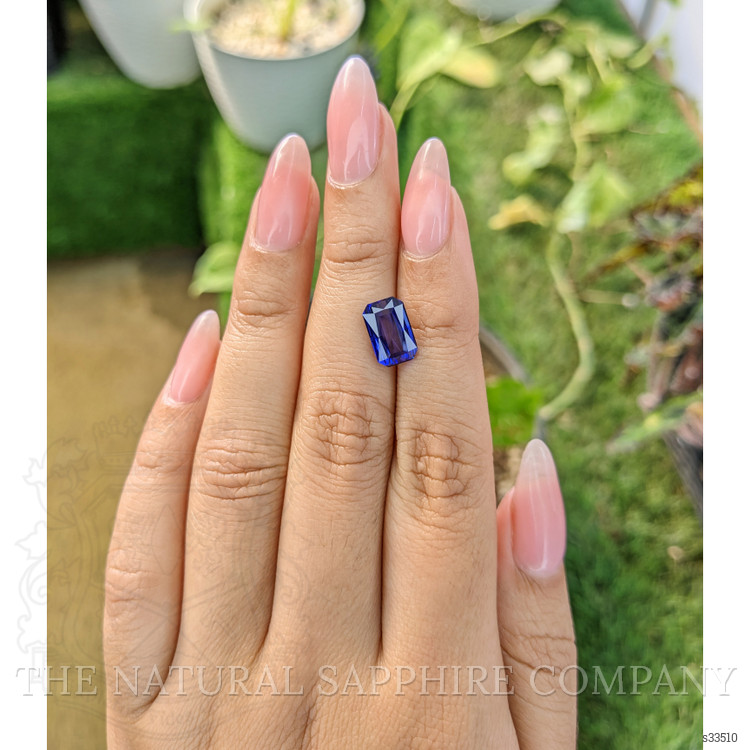 3.03 Ct. Blue Sapphire from Ceylon (Sri Lanka)