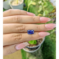 3.03 Ct. Blue Sapphire from Ceylon (Sri Lanka) Life Style