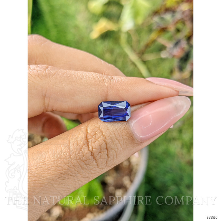 3.03 Ct. Blue Sapphire from Ceylon (Sri Lanka)