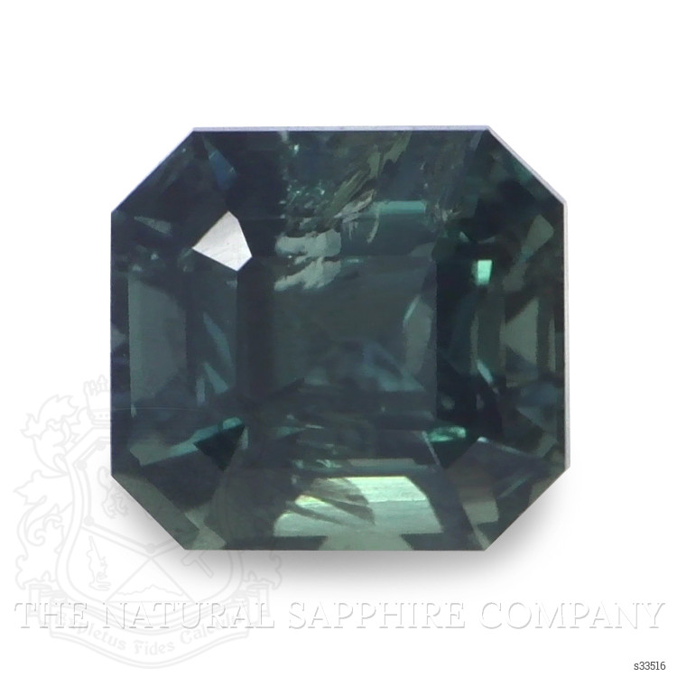 1.08 Ct. Bluish Green Sapphire from Ceylon (Sri Lanka)