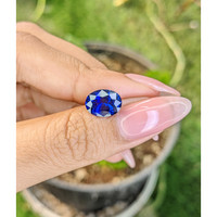 3.34 Ct. Blue Sapphire from Ceylon (Sri Lanka) Life Style