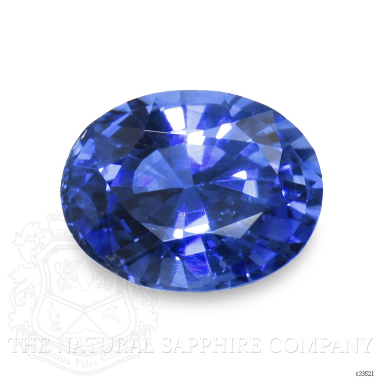 3.24 Ct. Blue Sapphire from Ceylon (Sri Lanka)