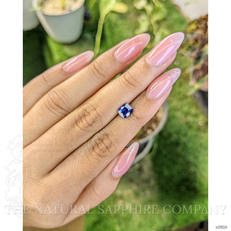 1.18 Ct. Blue Sapphire from Ceylon (Sri Lanka)
