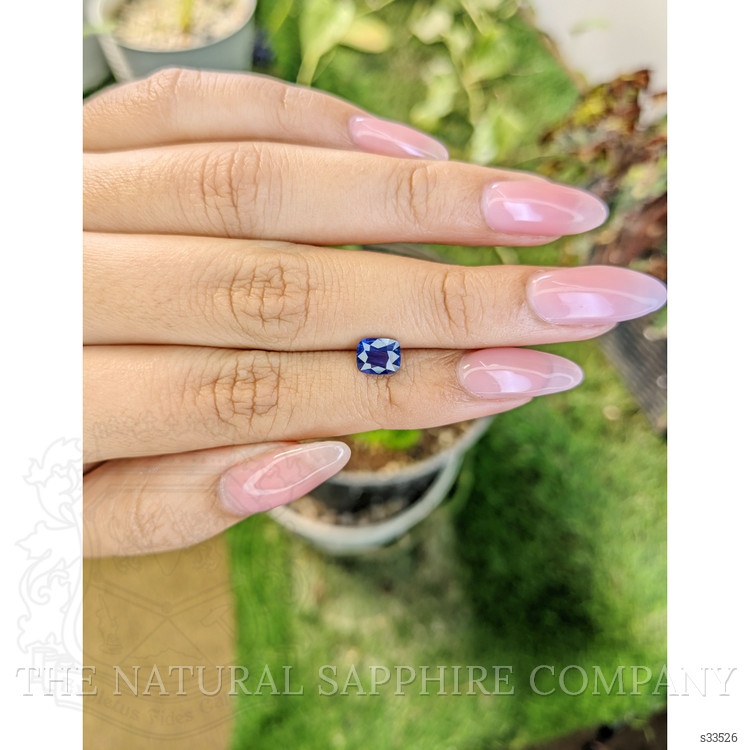 1.18 Ct. Blue Sapphire from Ceylon (Sri Lanka)