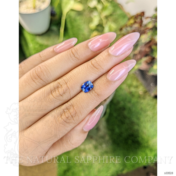 1.32 Ct. Blue Sapphire from Ceylon (Sri Lanka)