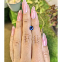 1.03 Ct. Blue Sapphire from Ceylon (Sri Lanka) Life Style