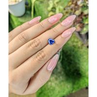 1.71 Ct. Blue Sapphire from Ceylon (Sri Lanka) Life Style