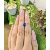 1.79 Ct. Blue Sapphire from Ceylon (Sri Lanka) Life Style