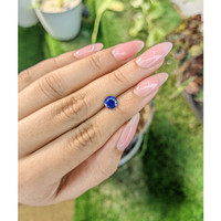 1.21 Ct. Blue Sapphire from Ceylon (Sri Lanka) Life Style