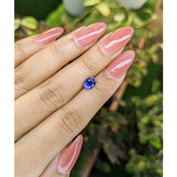 1.18 Ct. Blue Sapphire from Ceylon (Sri Lanka) Life Style