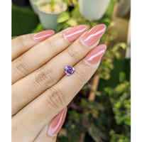 1.45 Ct. Pinkish Purple Sapphire from Ceylon (Sri Lanka) Life Style