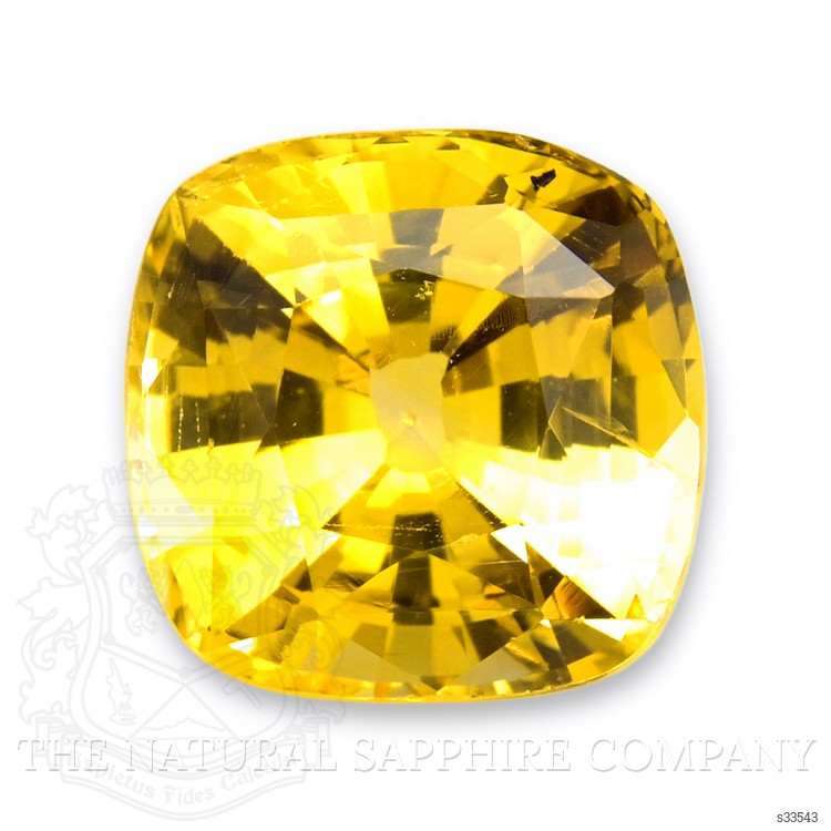 2.77 Ct. Yellow Sapphire from Ceylon (Sri Lanka)