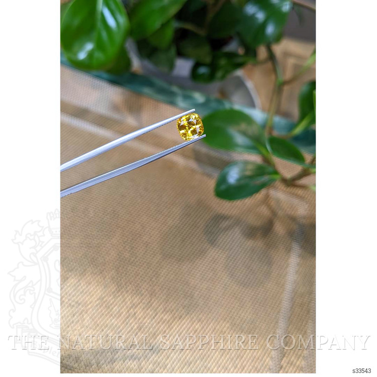 2.77 Ct. Yellow Sapphire from Ceylon (Sri Lanka)