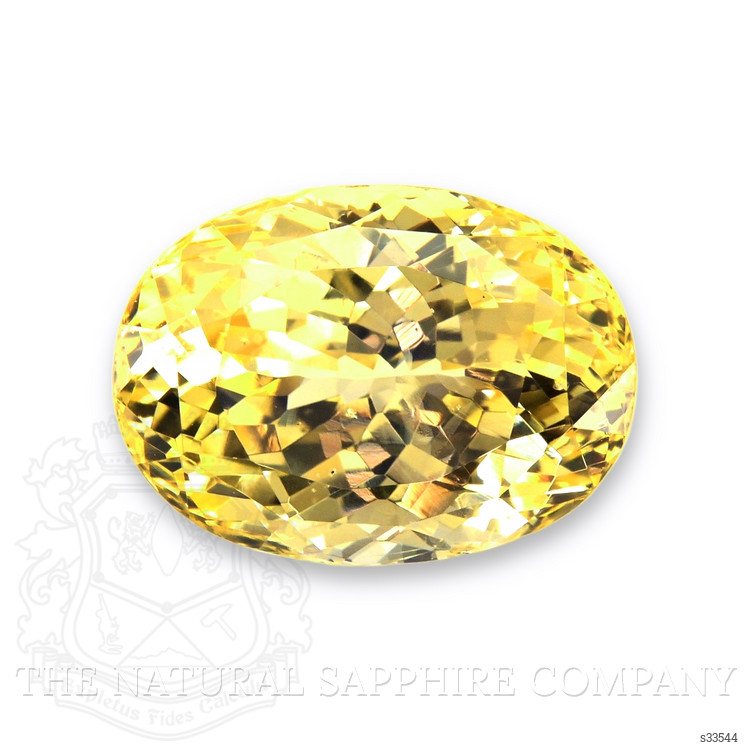 11.19 Ct. Yellow Sapphire from Ceylon (Sri Lanka)