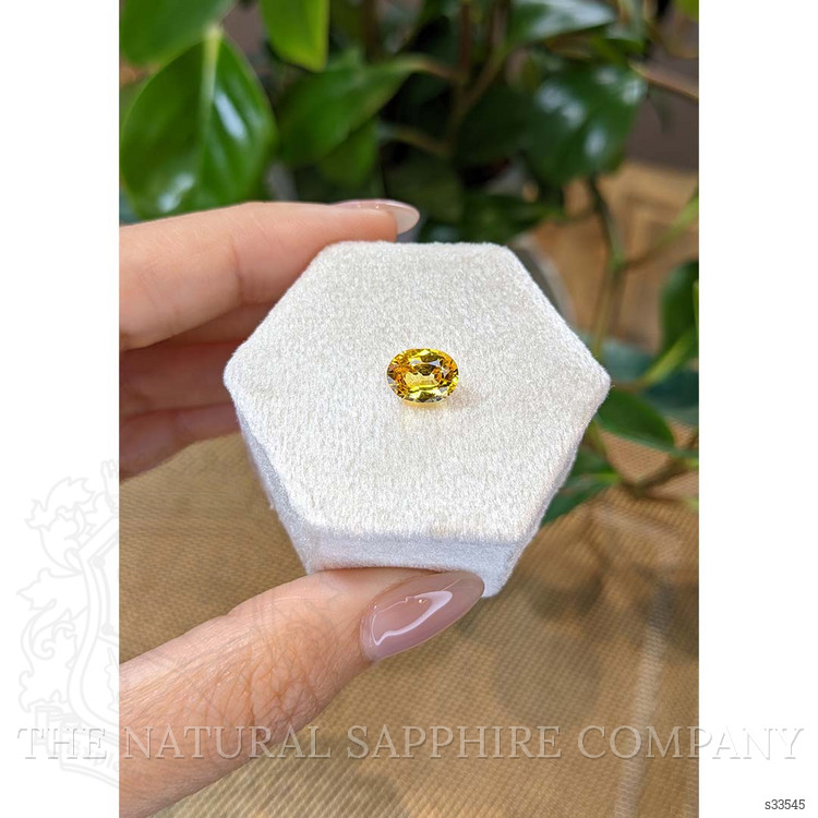 2.16 Ct. Yellow Sapphire from Ceylon (Sri Lanka)