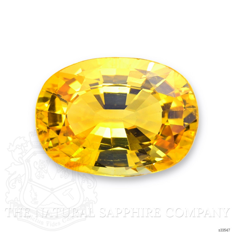 2.35 Ct. Yellow Sapphire from Ceylon (Sri Lanka)