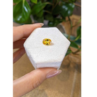 2.35 Ct. Yellow Sapphire from Ceylon (Sri Lanka) Life Style