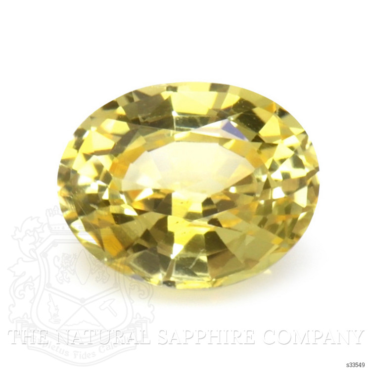 1.59 Ct. Yellow Sapphire from Ceylon (Sri Lanka)
