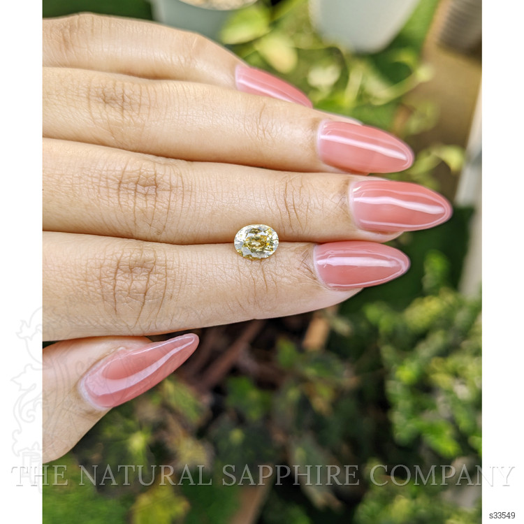 1.59 Ct. Yellow Sapphire from Ceylon (Sri Lanka)