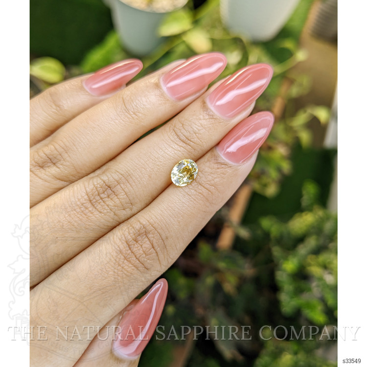 1.59 Ct. Yellow Sapphire from Ceylon (Sri Lanka)