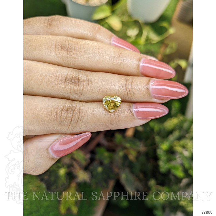 2.89 Ct. Yellow Sapphire from Ceylon (Sri Lanka)