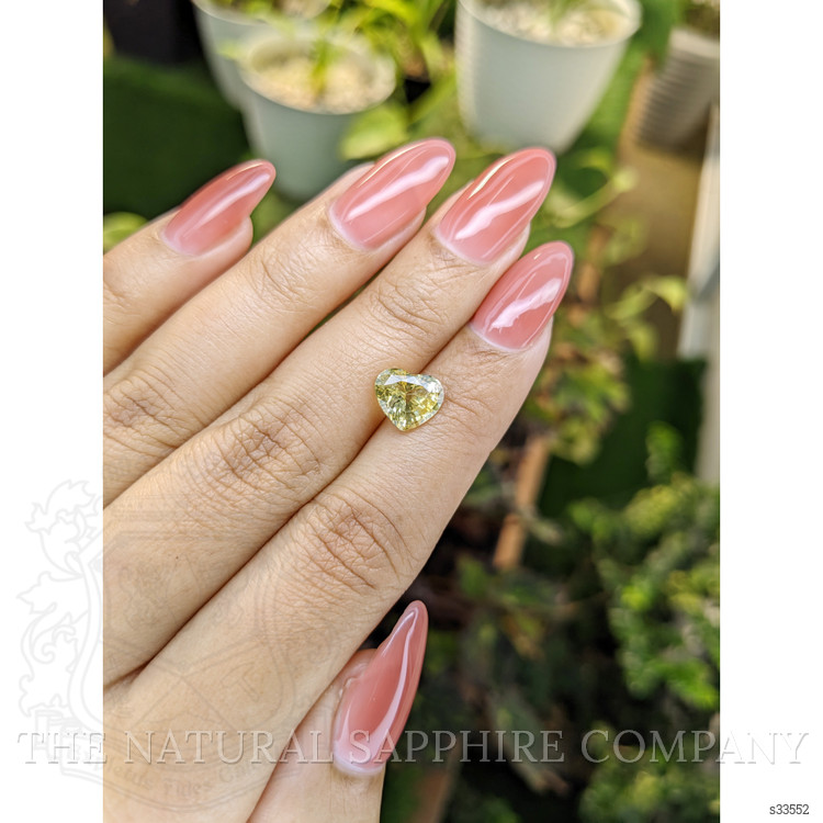 2.58 Ct. Yellow Sapphire from Ceylon (Sri Lanka)