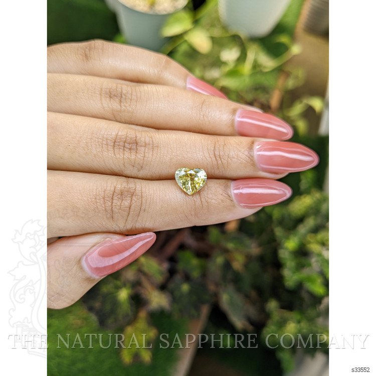 2.58 Ct. Yellow Sapphire from Ceylon (Sri Lanka)