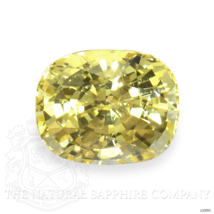 2.98 Ct. Yellow Sapphire from Ceylon (Sri Lanka)