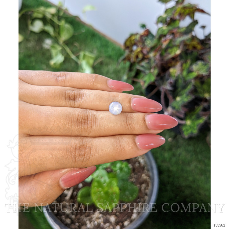 4.61 Ct. Blue Star Sapphire from Ceylon (Sri Lanka)