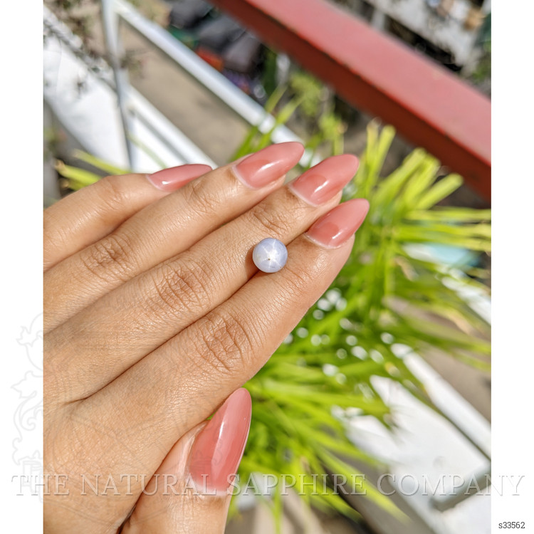 4.61 Ct. Blue Star Sapphire from Ceylon (Sri Lanka)