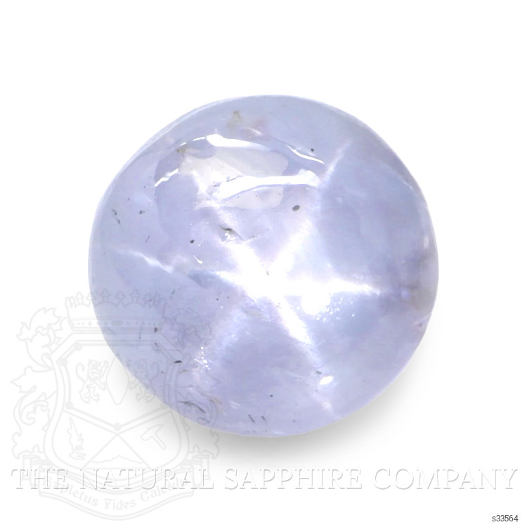 2.95 Ct. Violet Star Sapphire from Ceylon (Sri Lanka)