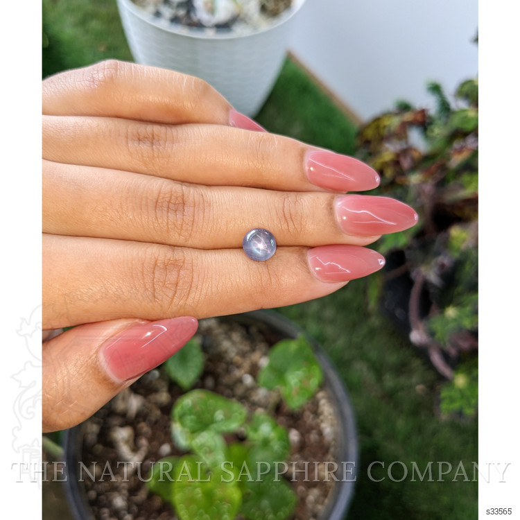 2.61 Ct. Blue Star Sapphire from Ceylon (Sri Lanka)