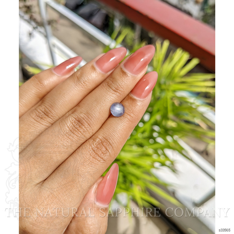 2.61 Ct. Blue Star Sapphire from Ceylon (Sri Lanka)