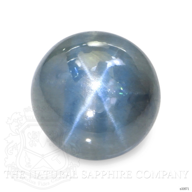 1.60 Ct. Greyish Blue Star Sapphire from Ceylon (Sri Lanka)