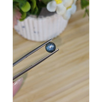 1.60 Ct. Greyish Blue Star Sapphire from Ceylon (Sri Lanka) Life Style