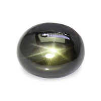 2.42 Ct. Black Star Sapphire from Ceylon (Sri Lanka) Video