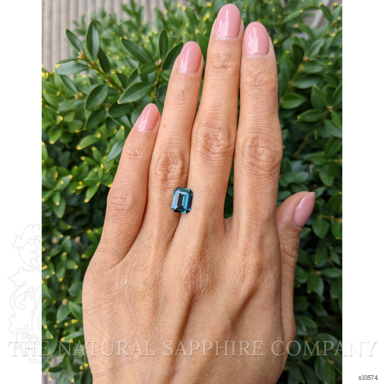 2.52 Ct. Bluish Green Sapphire from Madagascar